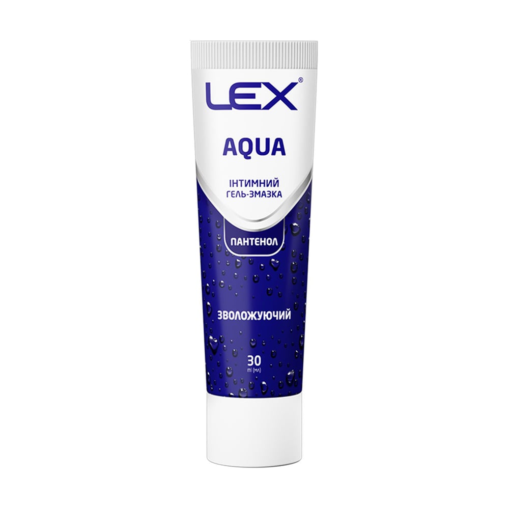 Зволожувальний інтимний гель-змазка LEX Aqua Panthenol, 30 мл